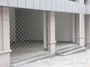 长宁区豪华直条水晶门 电动网状卷帘门 型材门制作安